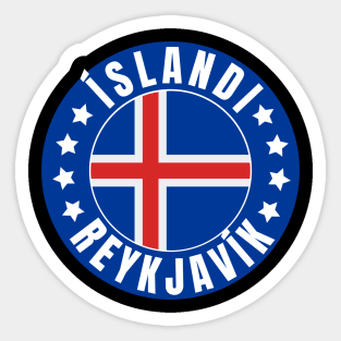 Reykjavík Sticker